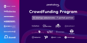 startup e partner partecipanti al crowdfunding program di peekaboo