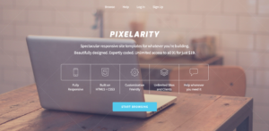 Pixelarity Template