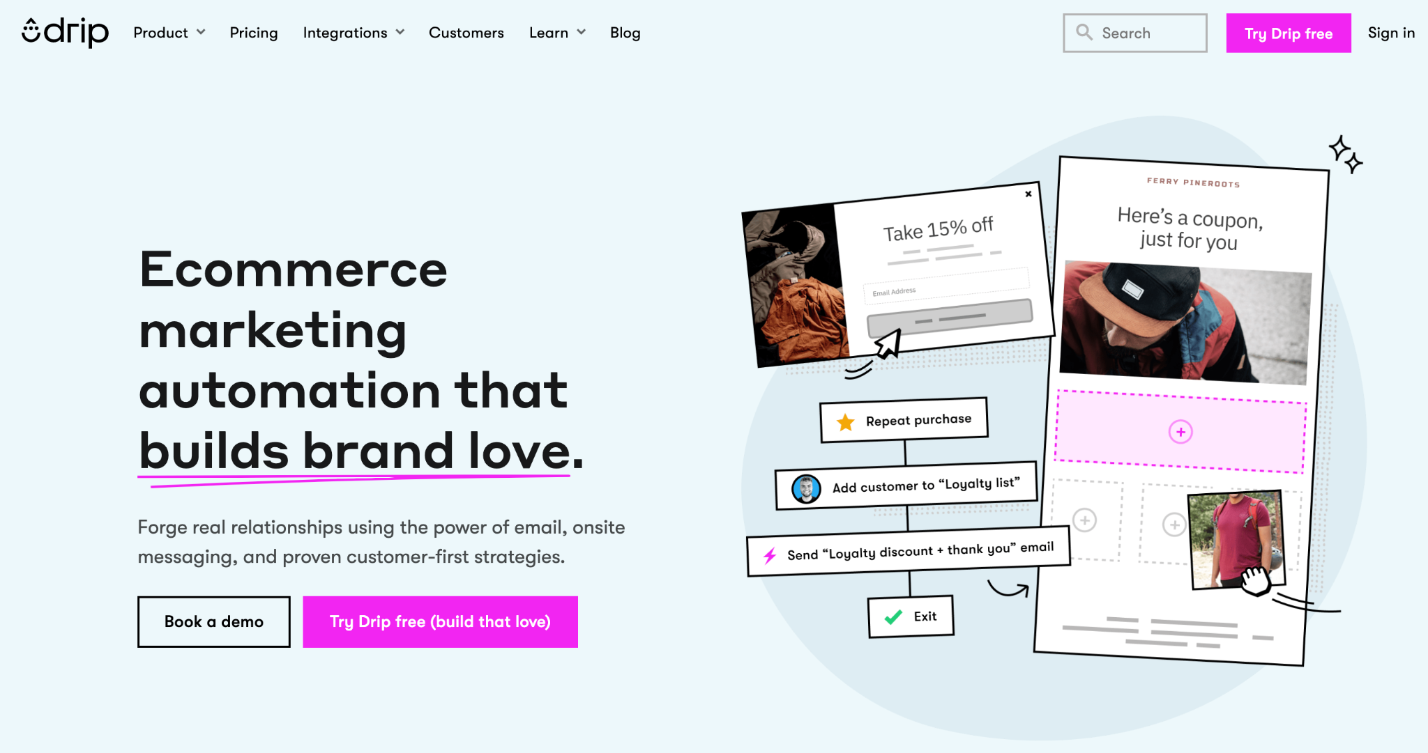 Drip e-commerce