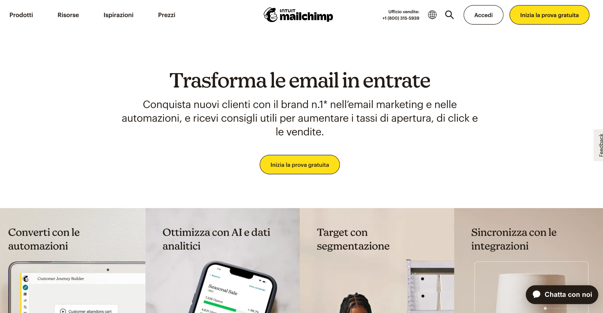 Mailchimp email