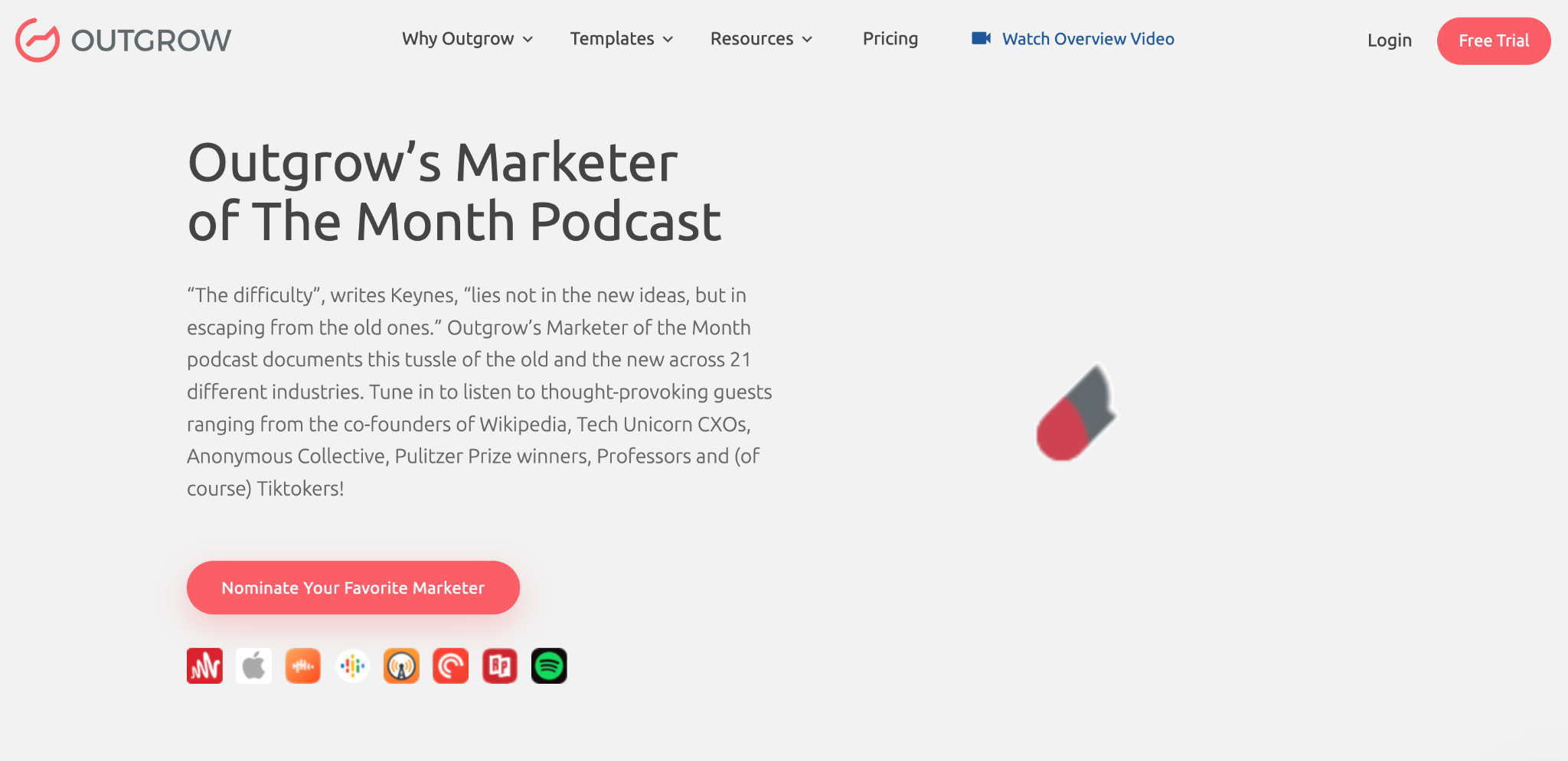 Marketer of the Month Podcast